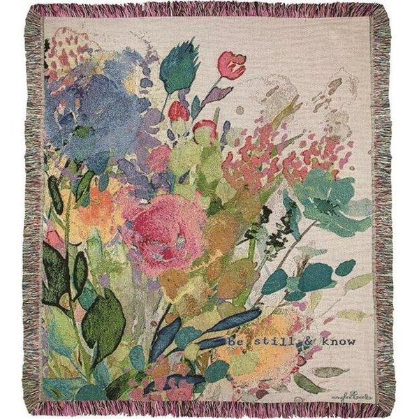 Manual Woodworkers Manual Woodworkers ATEXT 50 x 60 in. Extravagant Love Tapestry Throw ATEXT
